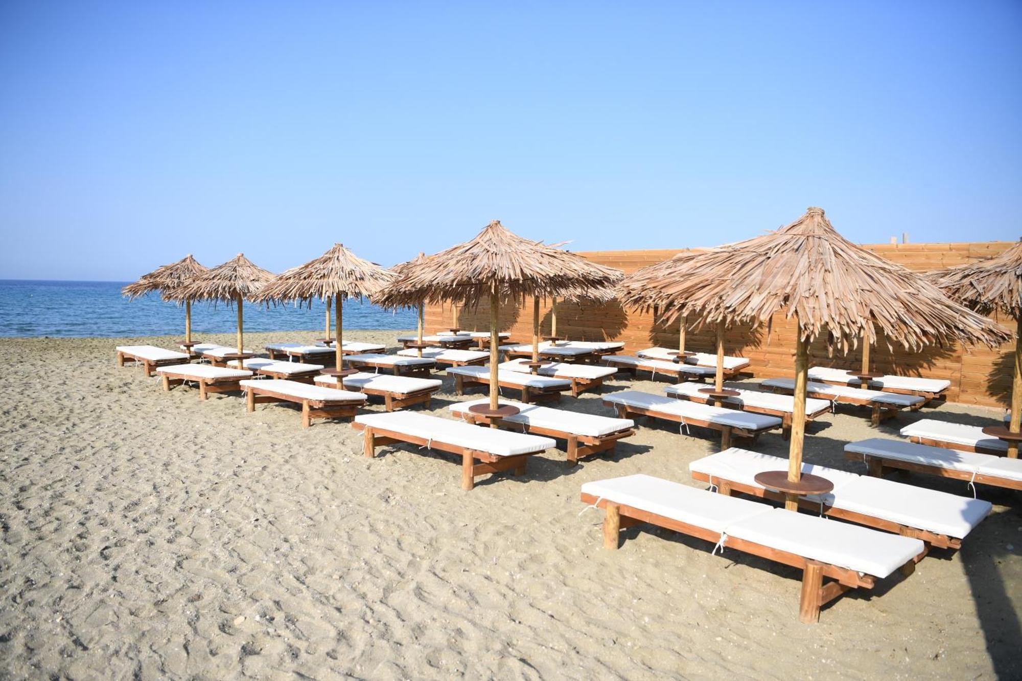 Nostos Beachfront Apartments & Studios Agios Ioannis  Exteriér fotografie