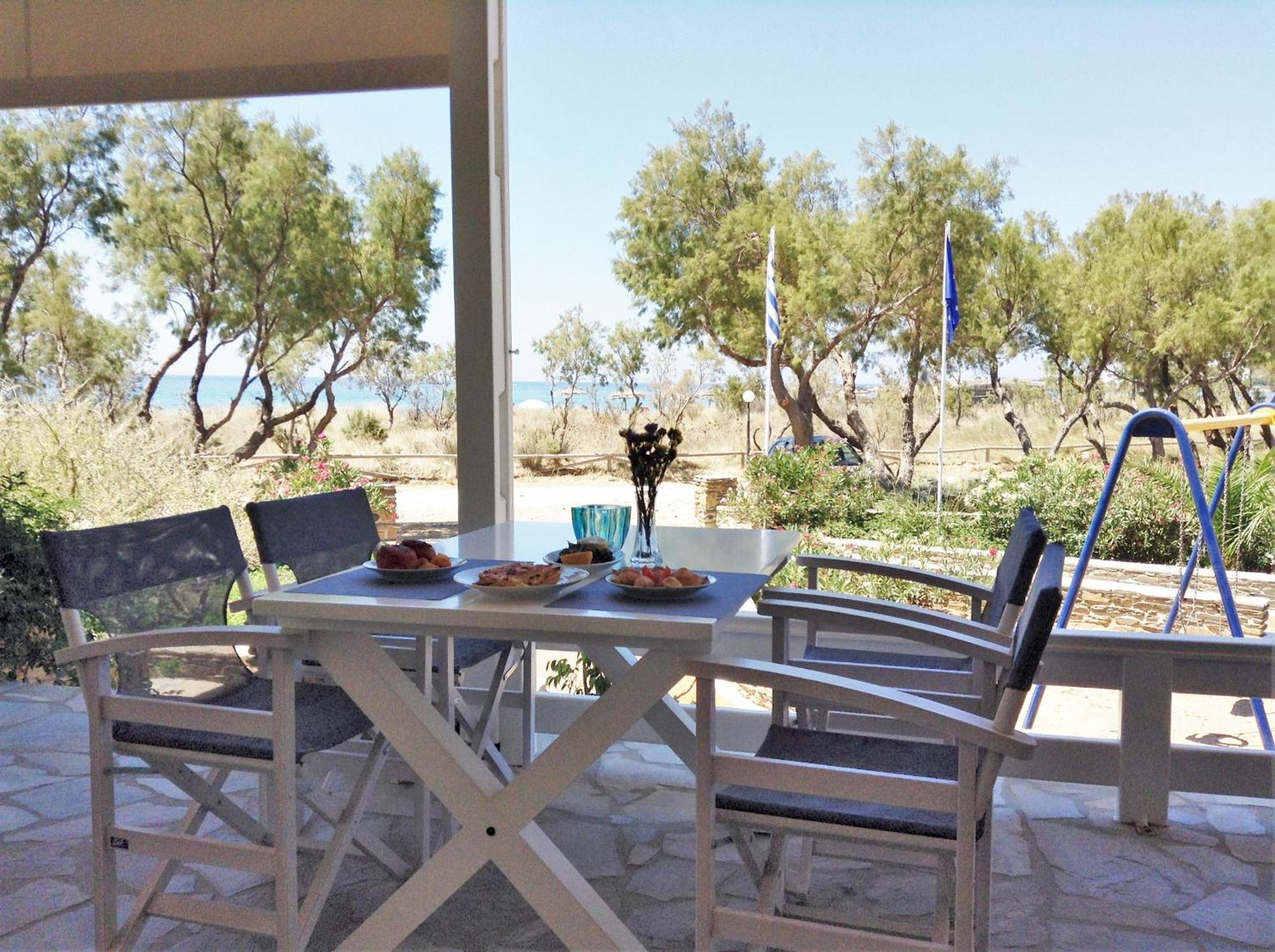 Nostos Beachfront Apartments & Studios Agios Ioannis  Exteriér fotografie