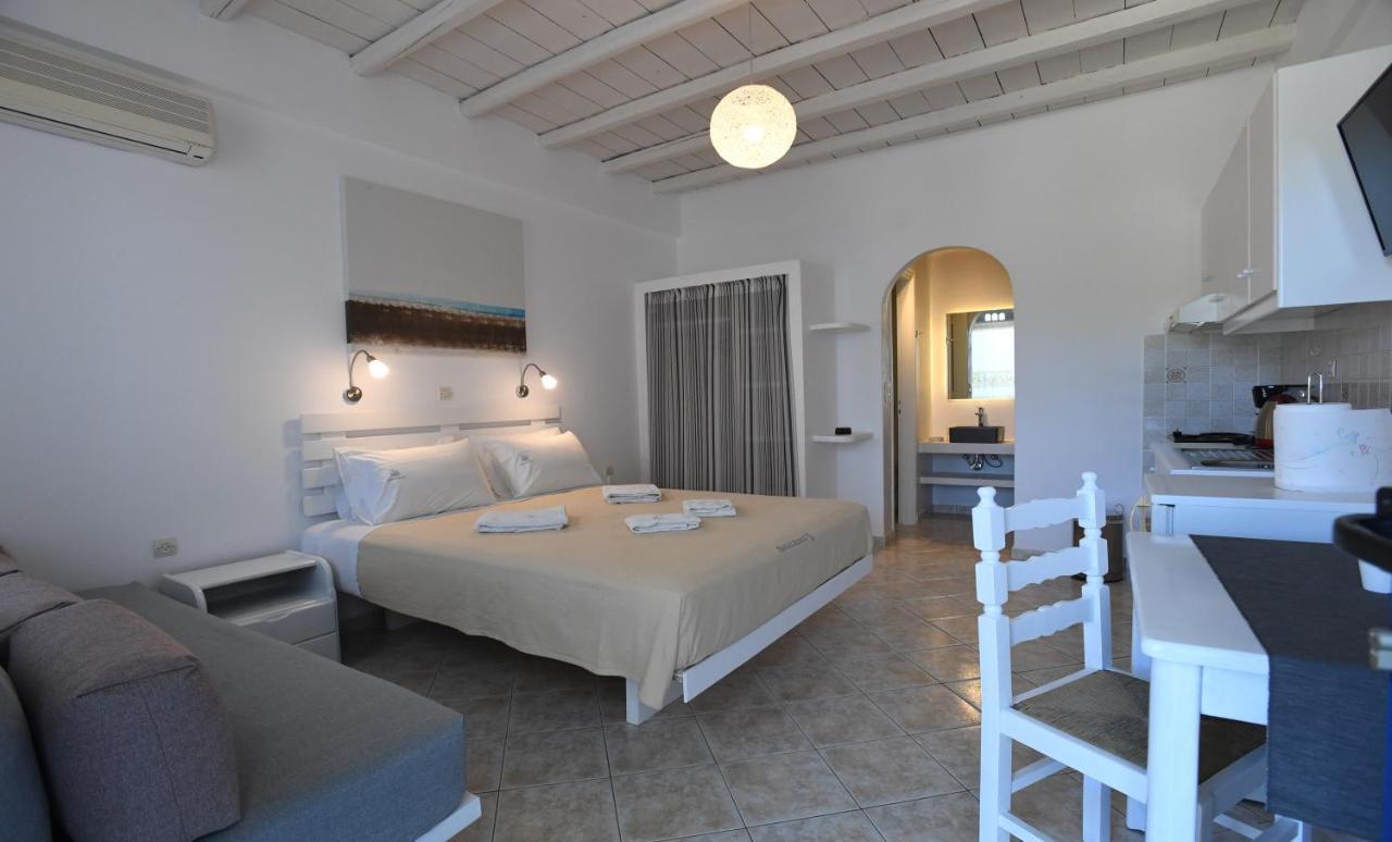 Nostos Beachfront Apartments & Studios Agios Ioannis  Exteriér fotografie
