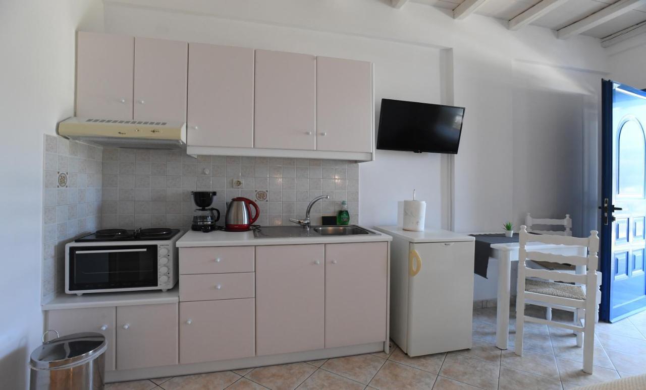 Nostos Beachfront Apartments & Studios Agios Ioannis  Exteriér fotografie